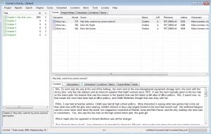 YWriter - Wikiwrimo