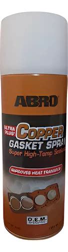 Abro Ultra Plus Copper Gasket Spray Formador De Juntas 255g | MercadoLivre