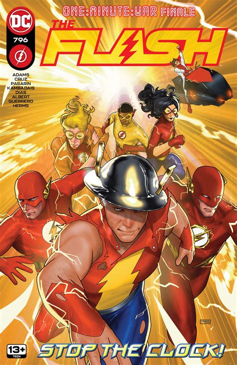 The Flash #796 - 6-Page Preview and Covers released by DC Comics