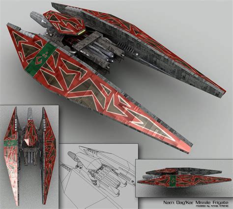 Narn Dag'Kar Missile Frigate by Amras-Arfeiniel on deviantART in 2023 ...