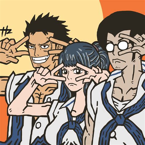 The Original Big Three (from IG @henriyuken) : r/OnePiece