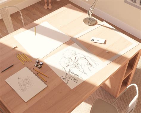 DIY Craft Table Plan, Simple crafting table - DIY projects plans