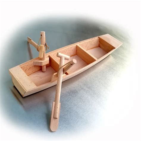 Wooden-Boat-for-Sushi-Miniature-Fishing-Ship-Serving-Platter-Home ...