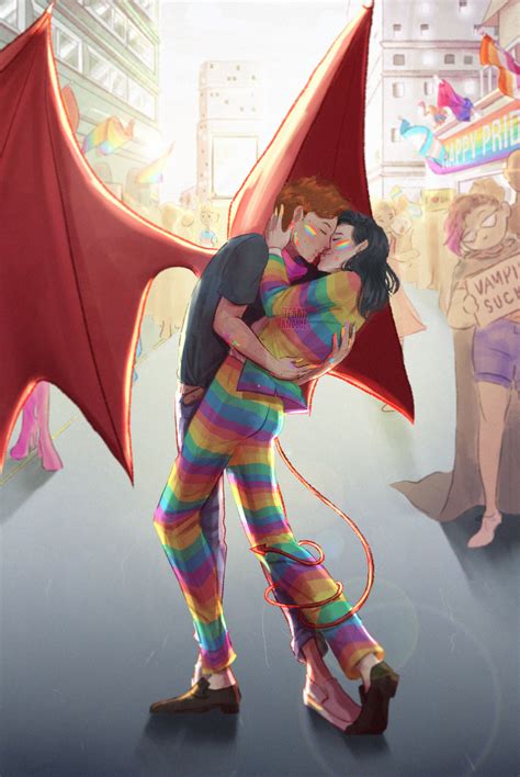 hello my name is art - 🌈 happy pride to gay vampire and bi dragon boi!!!...