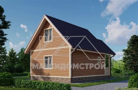 Дом «Оазис» | МаксиДомСтрой