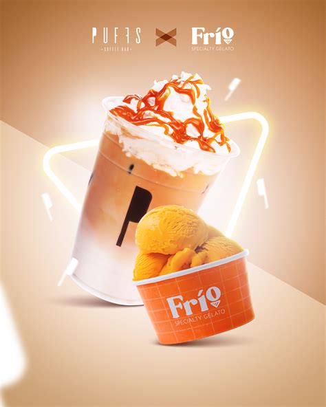 PUFFS Coffee Bar on Behance