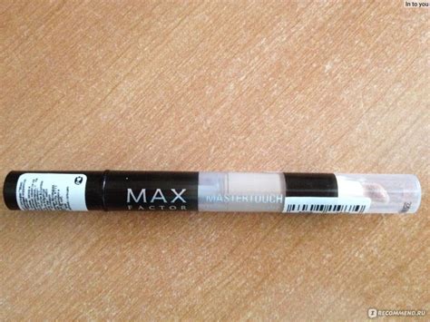 Консилер Max Factor Mastertouch Concealer - «Маскирует синеву под ...