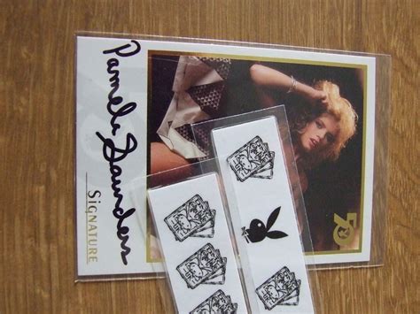 Playboy Playboy's 50th Anniversary Authentic Autograph Card Pamela