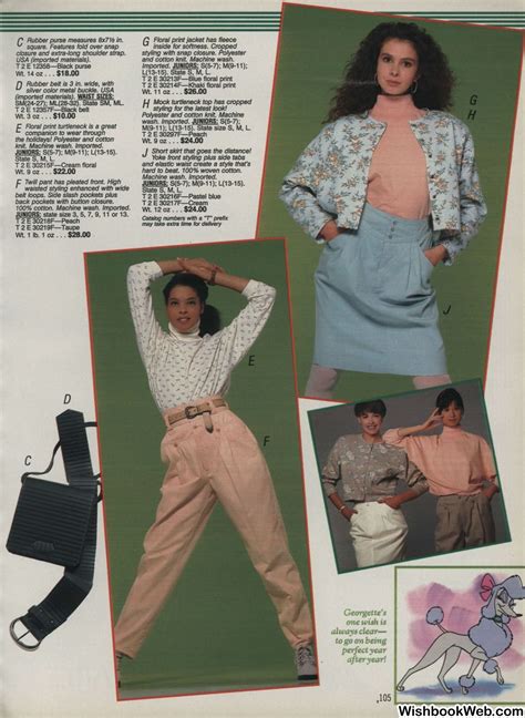 Sears catalog 1988 | 1980s fashion, 80s and 90s fashion, Floral print ...