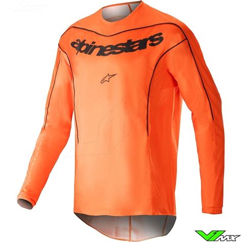 Alpinestars Fluid Lurv 2023 Motocross Pants - Hot Orange / Black