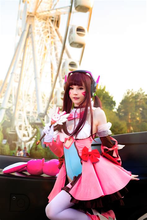 Alisa Bishop, D.Va (Overwatch), women, Overwatch, portrait display