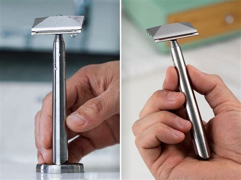 This CNC-Machined Titanium Razor will probably be the last razor you’ll ...