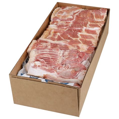 Wright® Brand Naturally Hickory Smoked Thin Sliced Bacon, Bulk, 30 Lbs