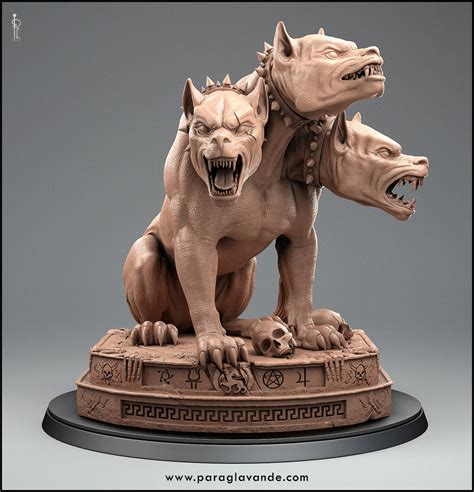 Cerberus Statue in Greek Mythology