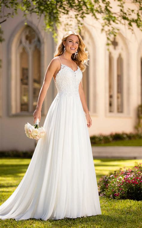 Silk Chiffon Wedding Dresses