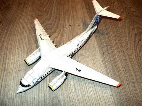 Бумажная модель Ан-148 - Бумажные модели - Avsim.su