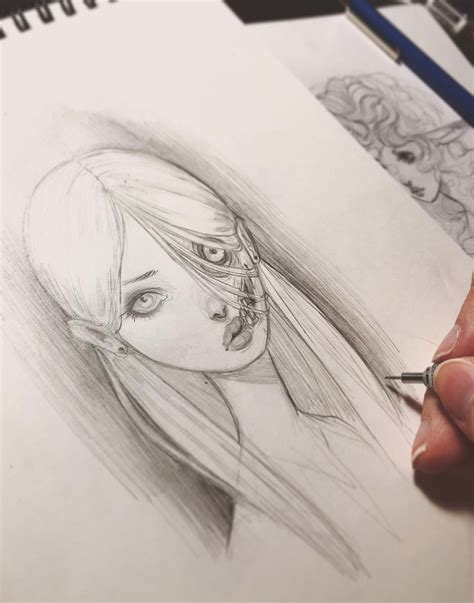 Two Face Sketch at PaintingValley.com | Explore collection of Two Face ...