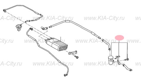 Фильтр воздушный топливного бака купить для Kia Sportage IV - 31184D7000
