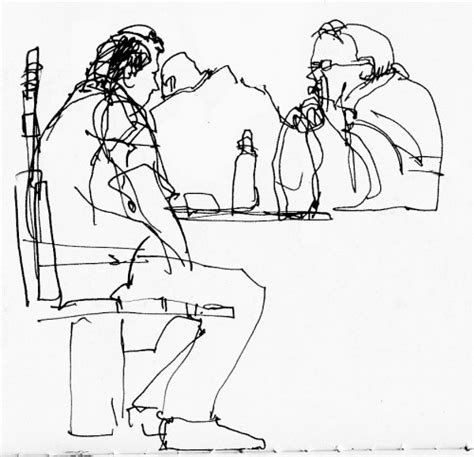 Drawing…on the gogo