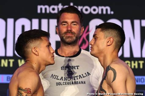 Rodriguez Vs Gonzalez: Official DAZN Weights - Latest Boxing News Today