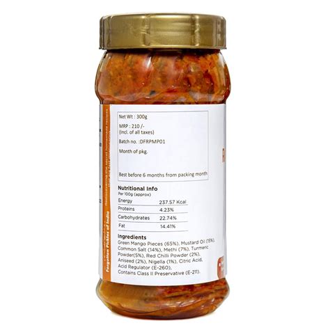 Rajasthani Ambiya Pickle 300g – Delight Foods