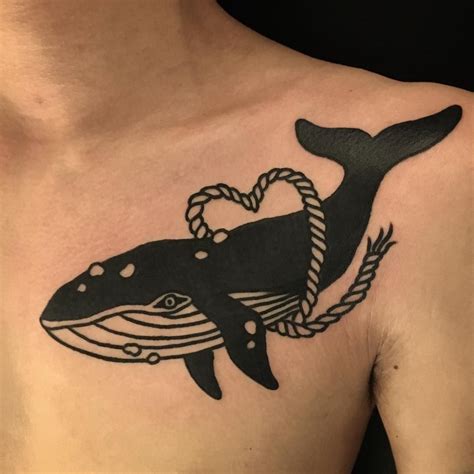 Panther tattoo Jiran on Instagram: “ . #tattoo #whale #whaletattoo # ...