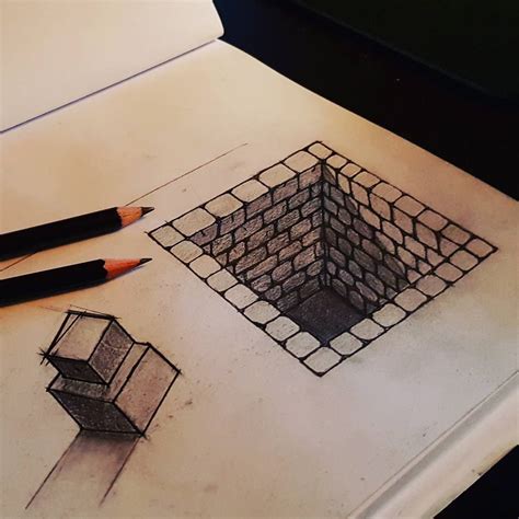 Overt Optical Illusions — My very first optical illusion drawing! I’ll ...