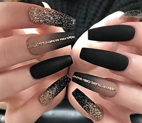 Top 110 uñas acrilicas negras con gris - Expoproveedorindustrial.mx