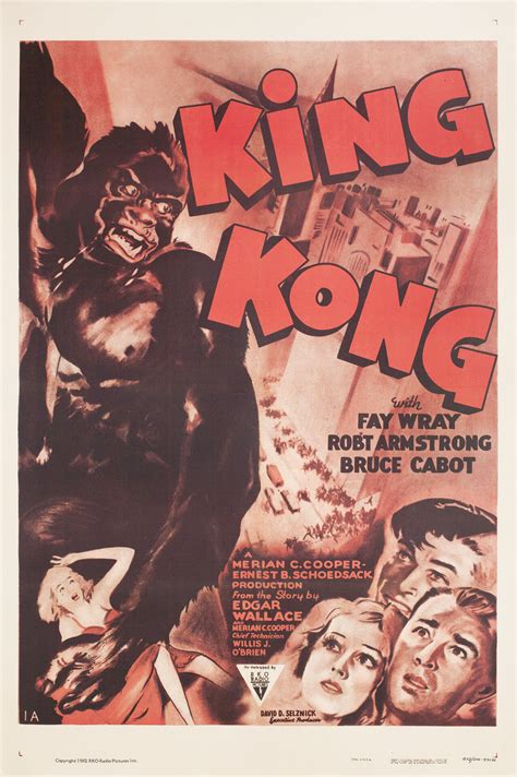 Кинг Конг (King Kong, 1933), режиссёр Мериан К. Купер, американский ...