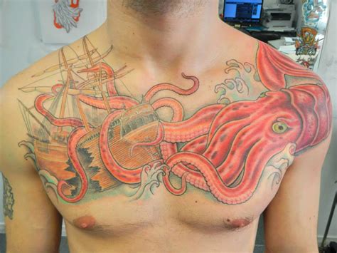 Kraken Tattoos Designs, Ideas and Meaning - Tattoos For You