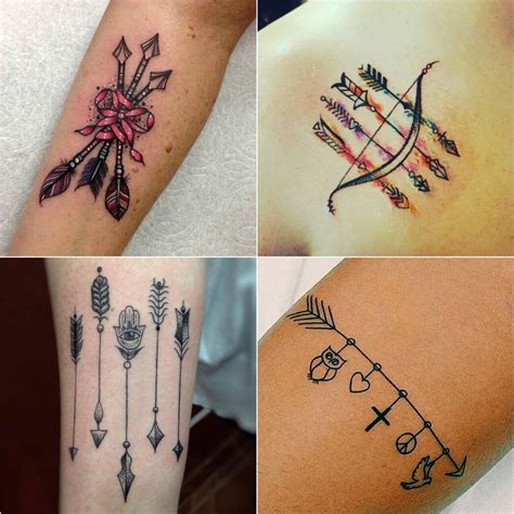 side arrow tattoos