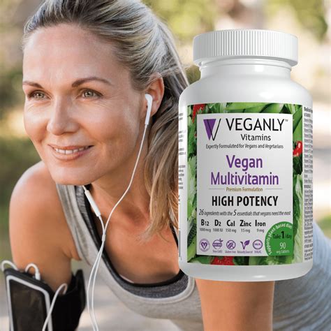 Multivitamin Specially Made for Vegans and Vegetarians - VEGANLY Vitamins