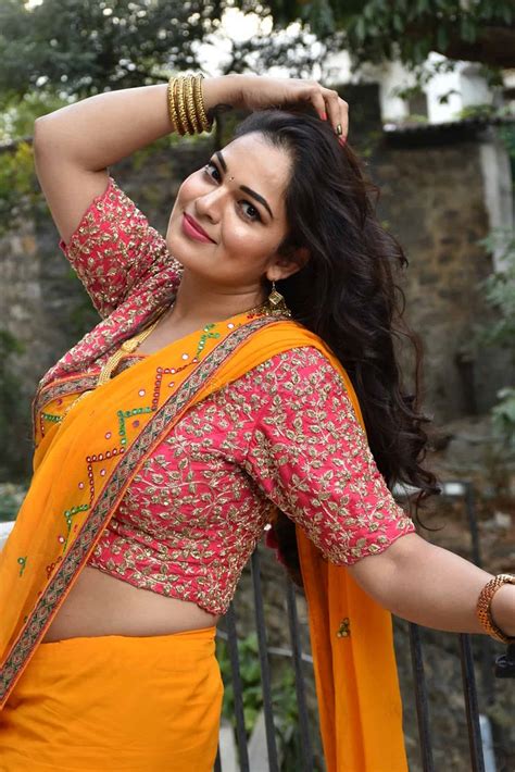Ashwini Sree Sizzles In Saree