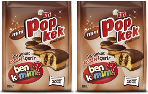 Мини-кексы Eti Popkek с молочным шоколадом, 2 уп по 180 г - купить с ...