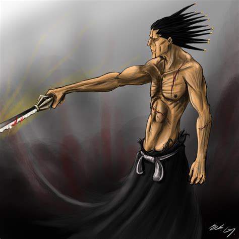 Zaraki Kenpachi 11th Division Captain | Daily Anime Art