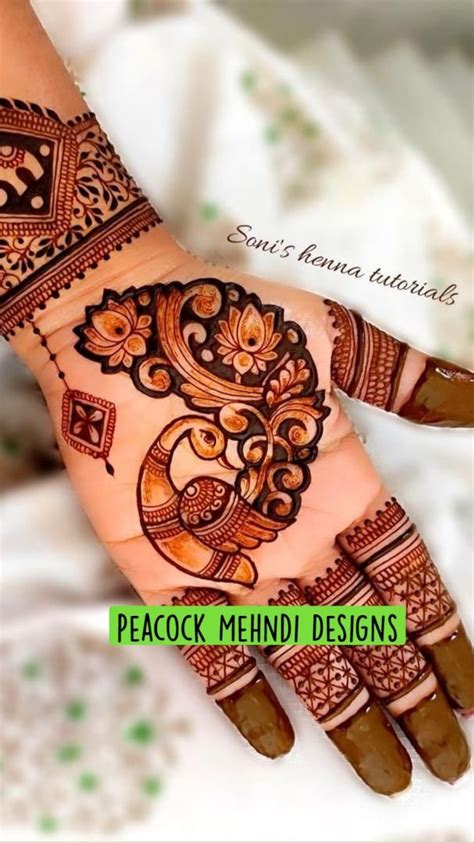 Peacock Mehndi Designs | Peacock mehndi designs, Peacock mehndi, Mehndi ...