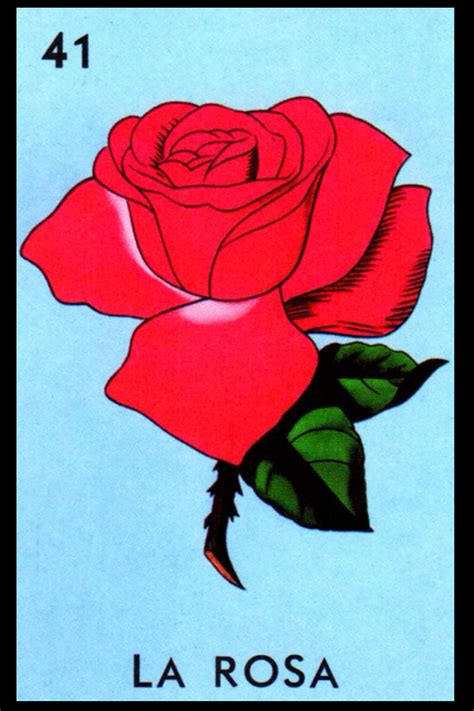 Buy La Rosa - La Lotería Card Notebook: See Inside All 54 Mexicana ...