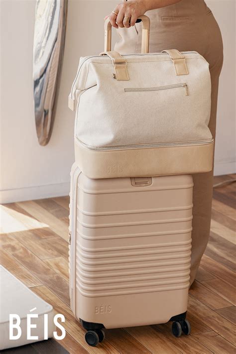 perfect aesthetic luggage set fashion travel bag designer travel