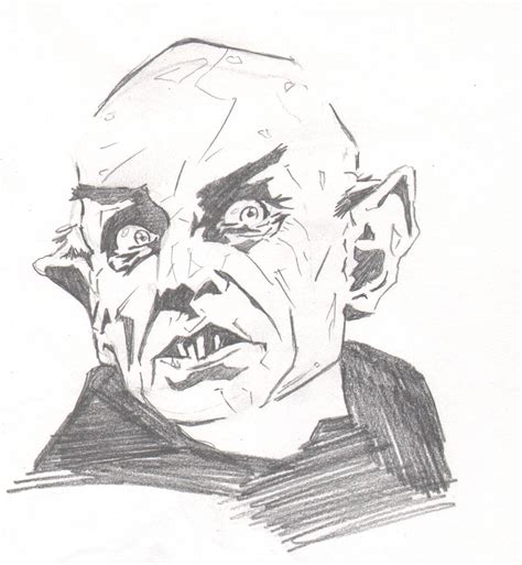 Nosferatu sketch by monstercola on DeviantArt