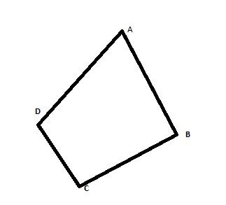 Sum of Interior Angles in a Simple Convex Quadrangle | Geometry Help