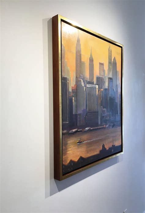 Lawrence Kelsey - Impressionistic painting of NYC by Lawrence Kelsey