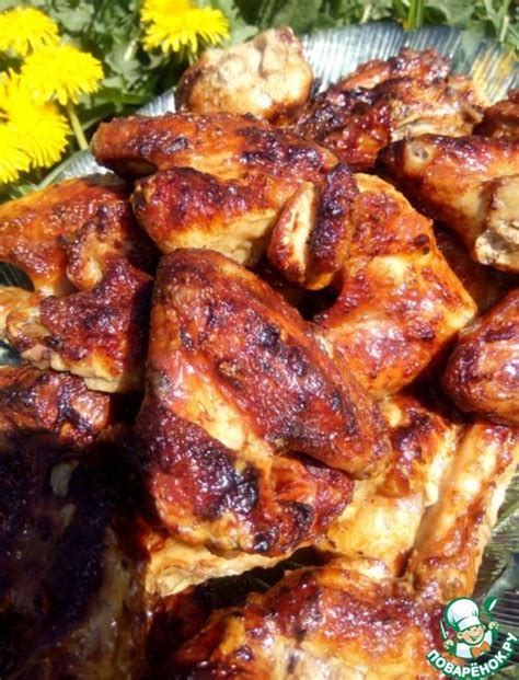 ШАШЛЫК ИЗ КУРИНЫХ КРЫЛЬЕВ В МАРИНАДЕ ИЗ СМЕТАНЫ | Еда, Армянская еда ...