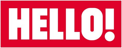 Логотип Hello! / Газеты и журналы / TopLogos.ru