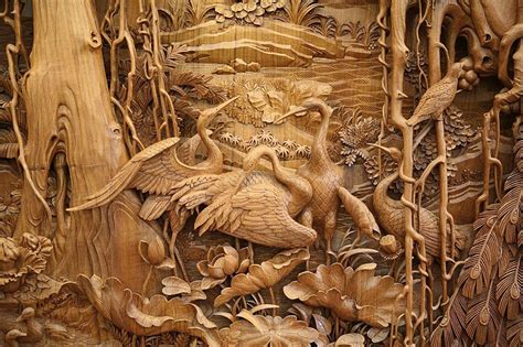 Dongyang — китайская резьба по дереву | Escultura en madera, Tallado en ...