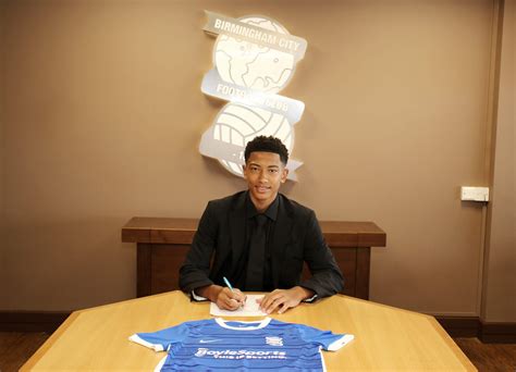 jobe bellingham signs professional contract  birmingham city