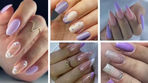 Unhas De Gel Lilas - 35 unhas de gel mais lindas de 2024