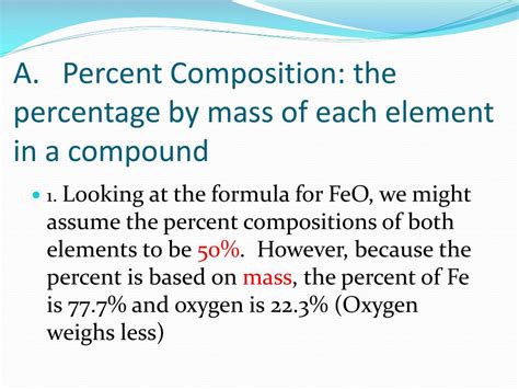PPT - Percent Composition and Empirical Formula PowerPoint Presentation ...