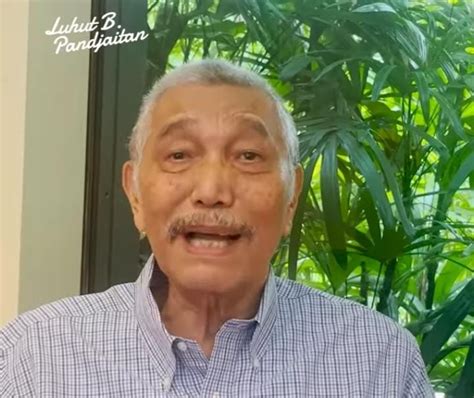 luhut binsar pandjaitan bersuara mengenai perkembangan politik