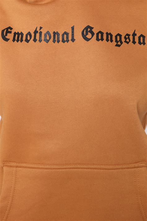 emotional gangsta oversized hoodie brick red fashion nova screens