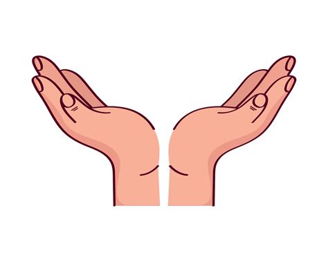 hands human protecting 10349992 Vector Art at Vecteezy